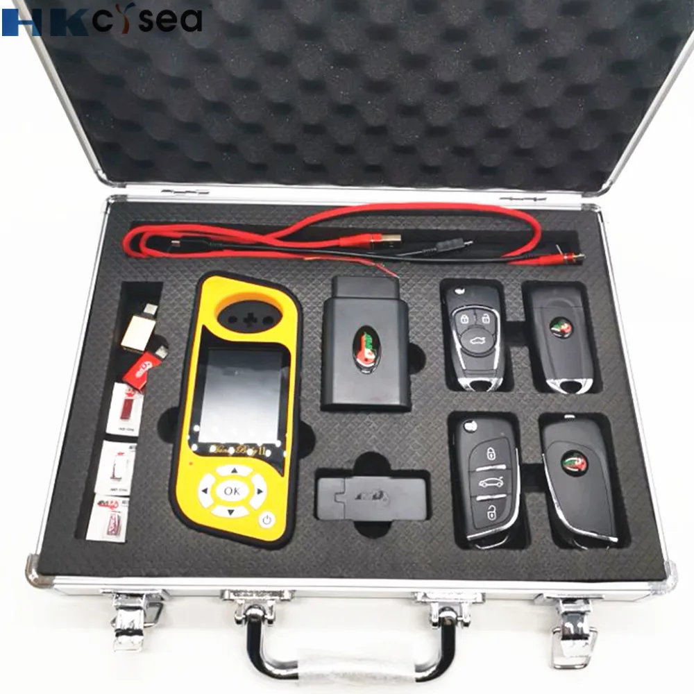 HKCYSEA JMD Handy Baby2 ключевой программатор для 4C/4D/T5(11 12 13 33)/G(80 бит)/46/47/48 King Red Chip с OBD Baby