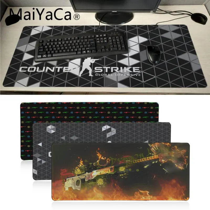 Best Gamer CS GO Counter Strike Keyboard Mouse Pad Large Mats 800x300x2mm