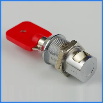 

10 pieces 30mm widely used keyed differently tubular key postbox door spring bolt lock