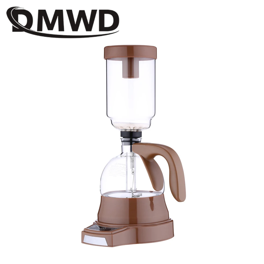 DMWD Electric Japanese Style Siphon coffee maker 3 cups vacuum Coffee