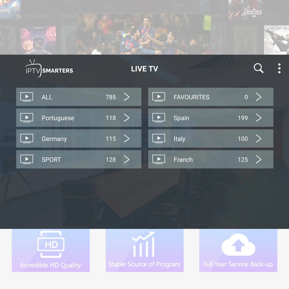 Iptv الاشتراك اسبانيا البرتغال الإسبانية أوروبا 1 سنة 4 k m3u قائمة رمز موزع لوحة ل gtmedia g1 x96 البسيطة تي في بوكس أندرويد
