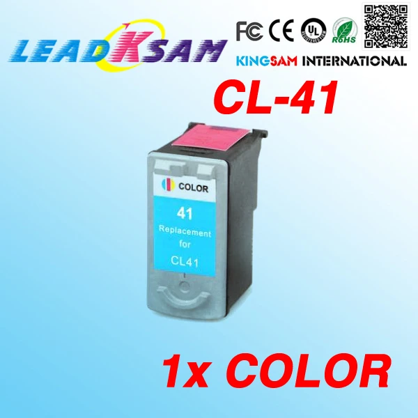1x цвет чернил CL41 CL-41 совместимый canon Pixma MX300 MX310 iP1800 iP2500 iP1600 iP1200 MP150 MP160 MP140 MP210 |