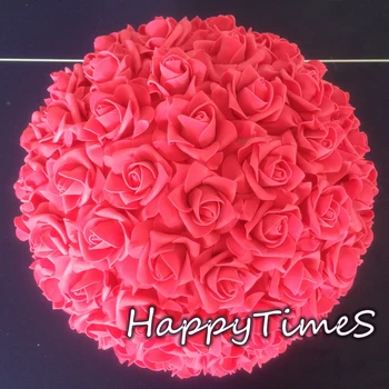 

8pcs/lot Wedding Decoration Luxury Foaming Flowers Beautiful Artificial Fake Flowers In Pink Color