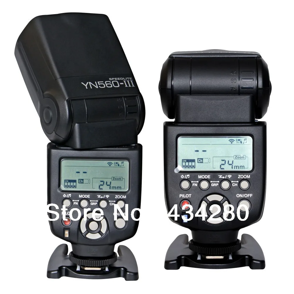 Yongnuo inalámbrico de 2,4 Ghz flash speedlite YN560III para Canon