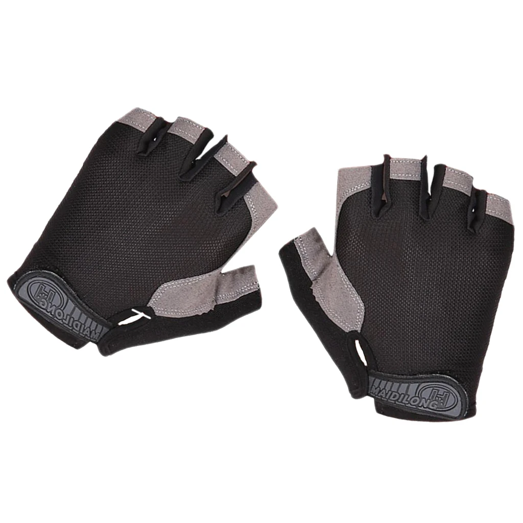 Outdoor Sports Cycling Shockproof Half Finger Gloves Summer Bike MTB Bicycle Glove Driving Fitness Gloves for Men & Women