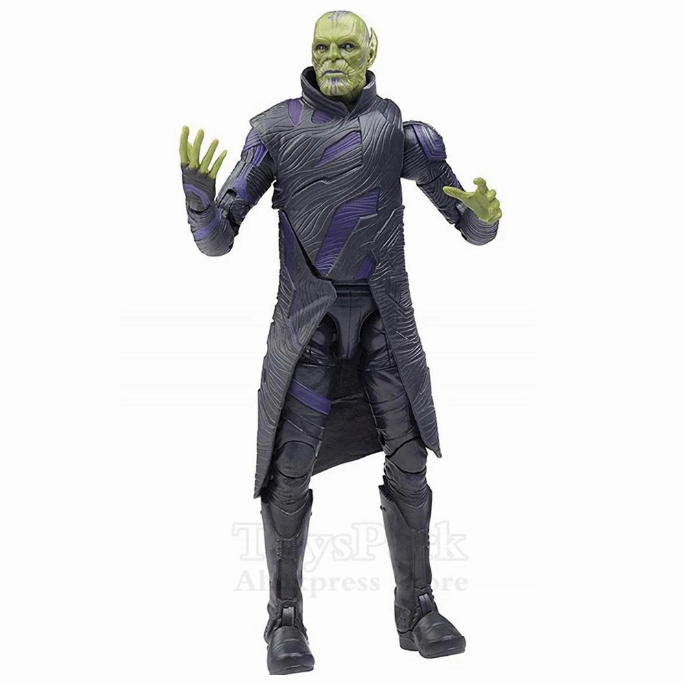 

2018 Marvel Legends 6" TALOS Action Figure From Movie Lady Miss Ms Captain Marvel KREE SENTRY BAF Wave Collectible Original