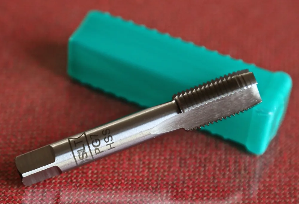 Free shipping 1pc HSS PG tap 80 degree PG7 20 HSS german Standard Taps