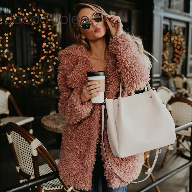 plus size faux fur