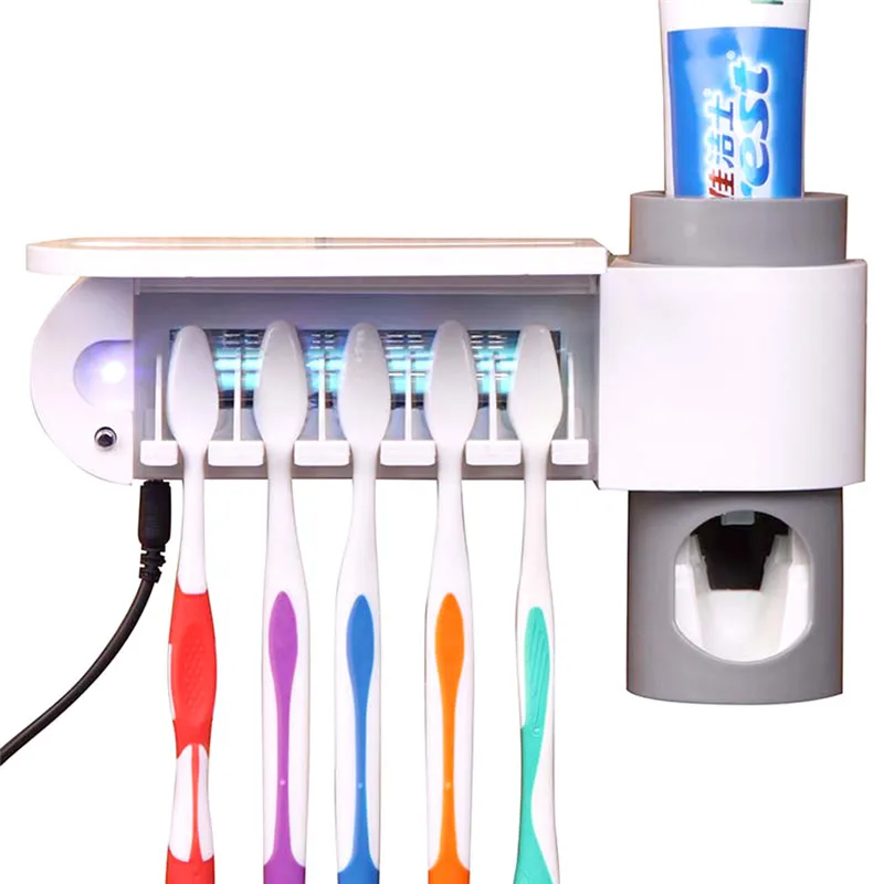 Toothbrush holder UV light sterilizer toothbrush cleaner Automatically