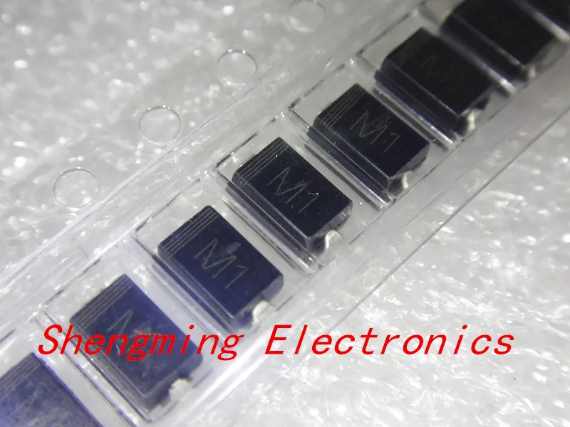 

100pcs M1 SMA 1N4001 IN4001 DO-214AC Rectifier Diode