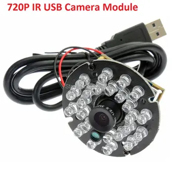 

1.0 Megapixel 720p USB Camera with Ir Cut and Ir LED for Day&night Smart Video Surveillance,free shipping