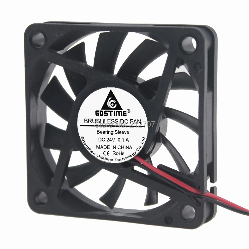 60x60x10mm 24v fan 4
