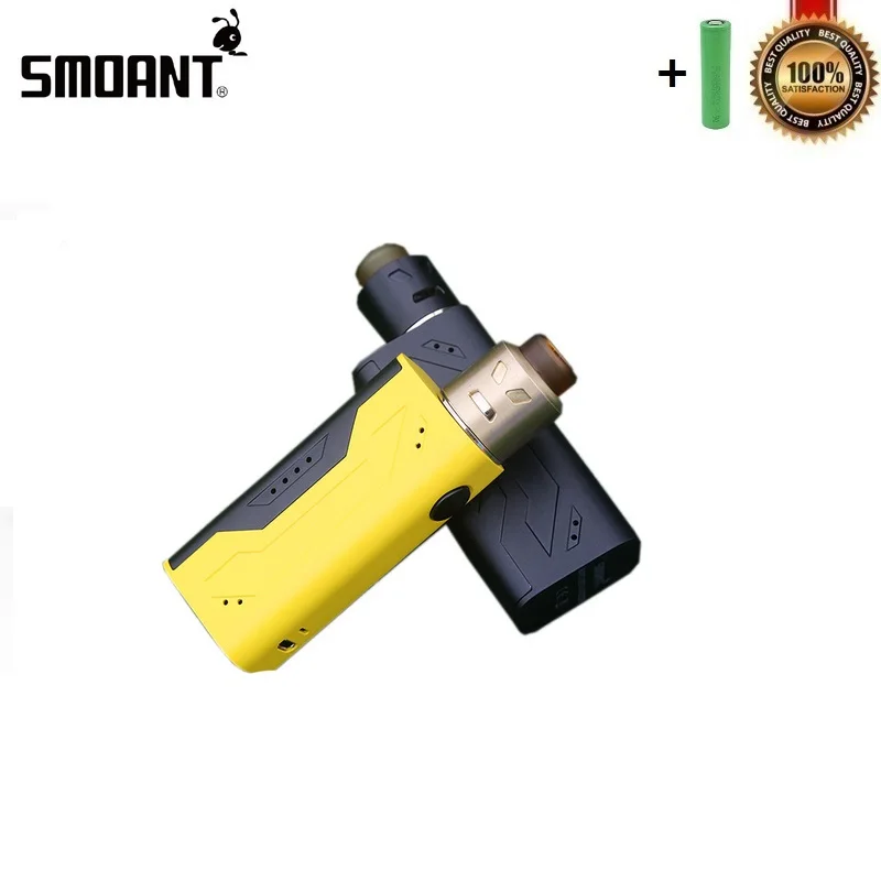 

Original Smoant Battlestar Nano Kit 80W Box Mod with Battlestar RDA Vape Tank Powed By Single 18650 Battery E Cigarette Kits