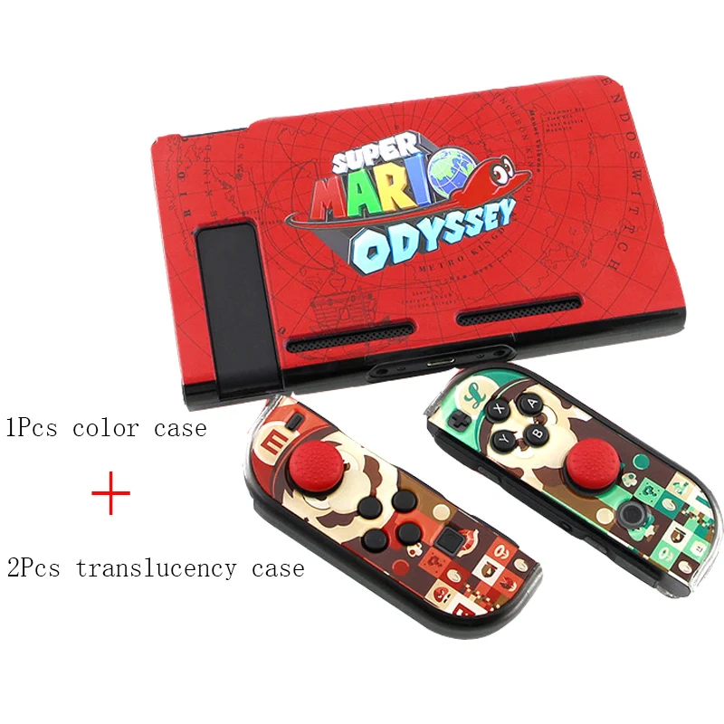 

Great 1set Super Mario Odyssey Splatoon case figure toy
