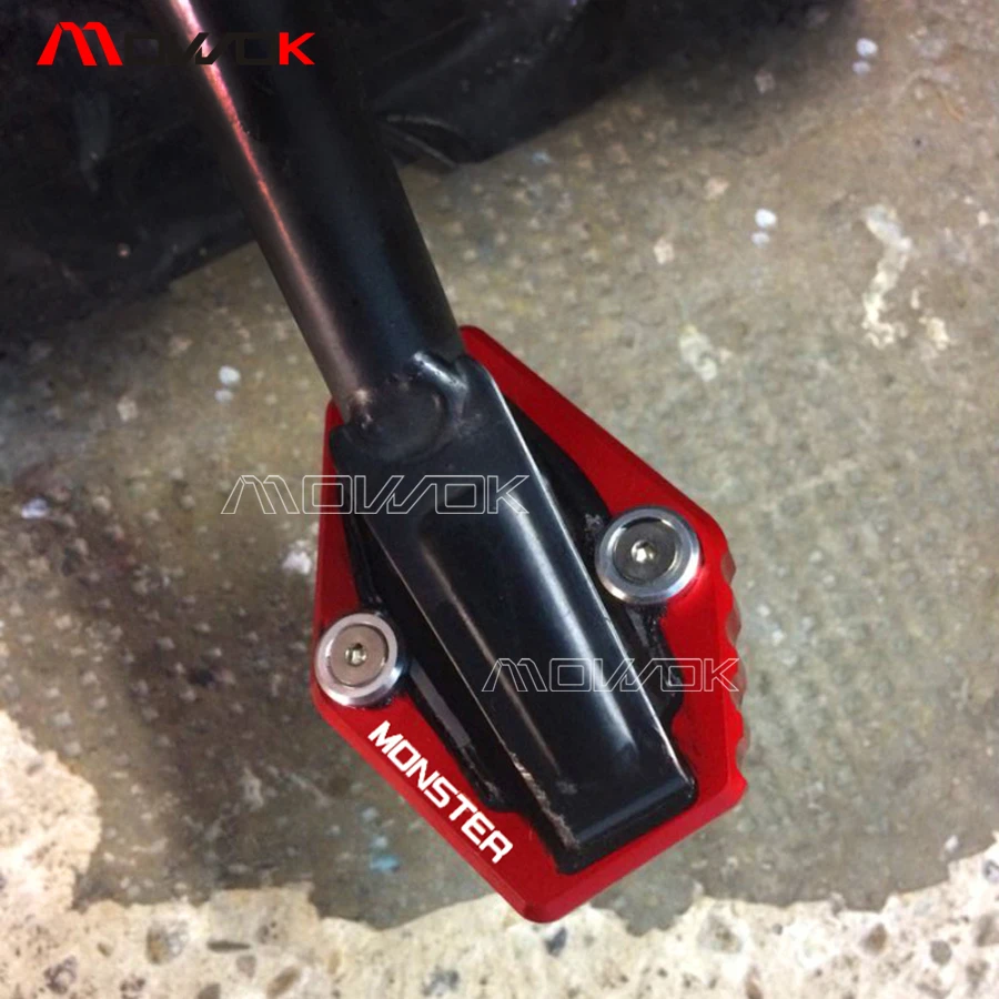 Mowok Интимные аксессуары для Ducati Monster 796 МОНСТР 795 821 1200 S Алюминий подножка сбоку