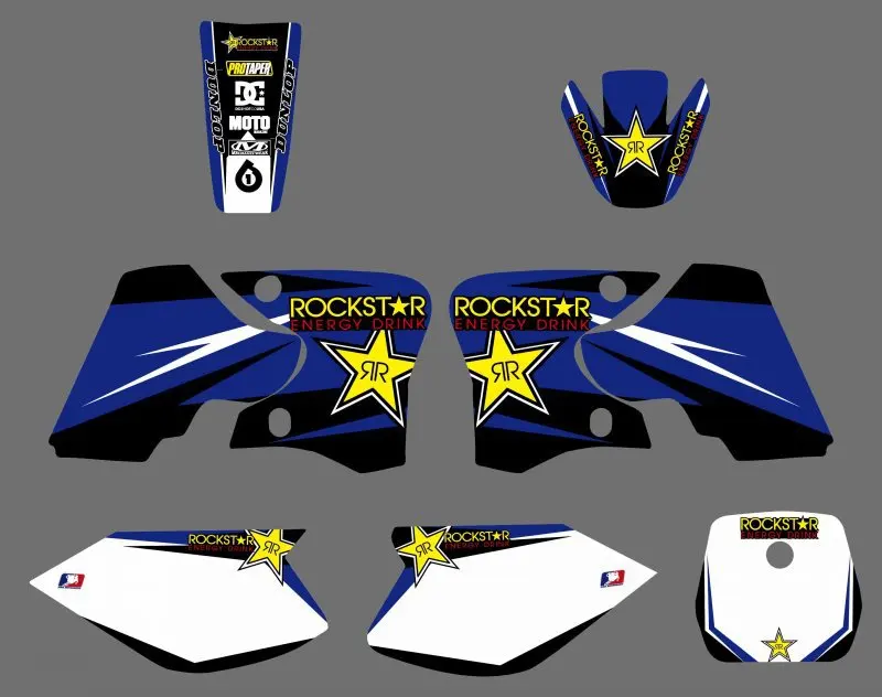 

NEW STYLE TEAM GRAPHICS & BACKGROUNDS DECAL STICKERS Kits for Yamaha TTR90 TTR 90 2000 2001 2002 2003 2004 2005 2006 2007