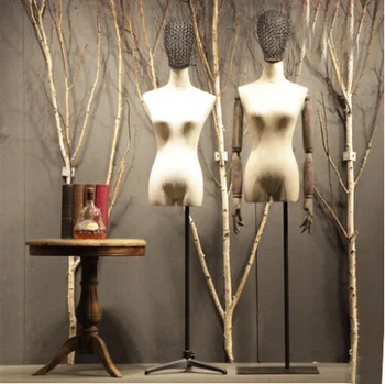 

Fashion Style Archaize Female Fabric Mannequin Fashion Style Model On Sale