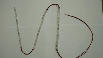 

White color LED strip kit for Ultimaker 2 3d printer front pannel, 60cm long,24V