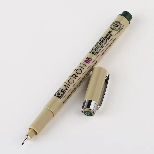 Colorful Liner Pen Waterproof Smooth Fine liner Pigma Micron Pen 0.45mm