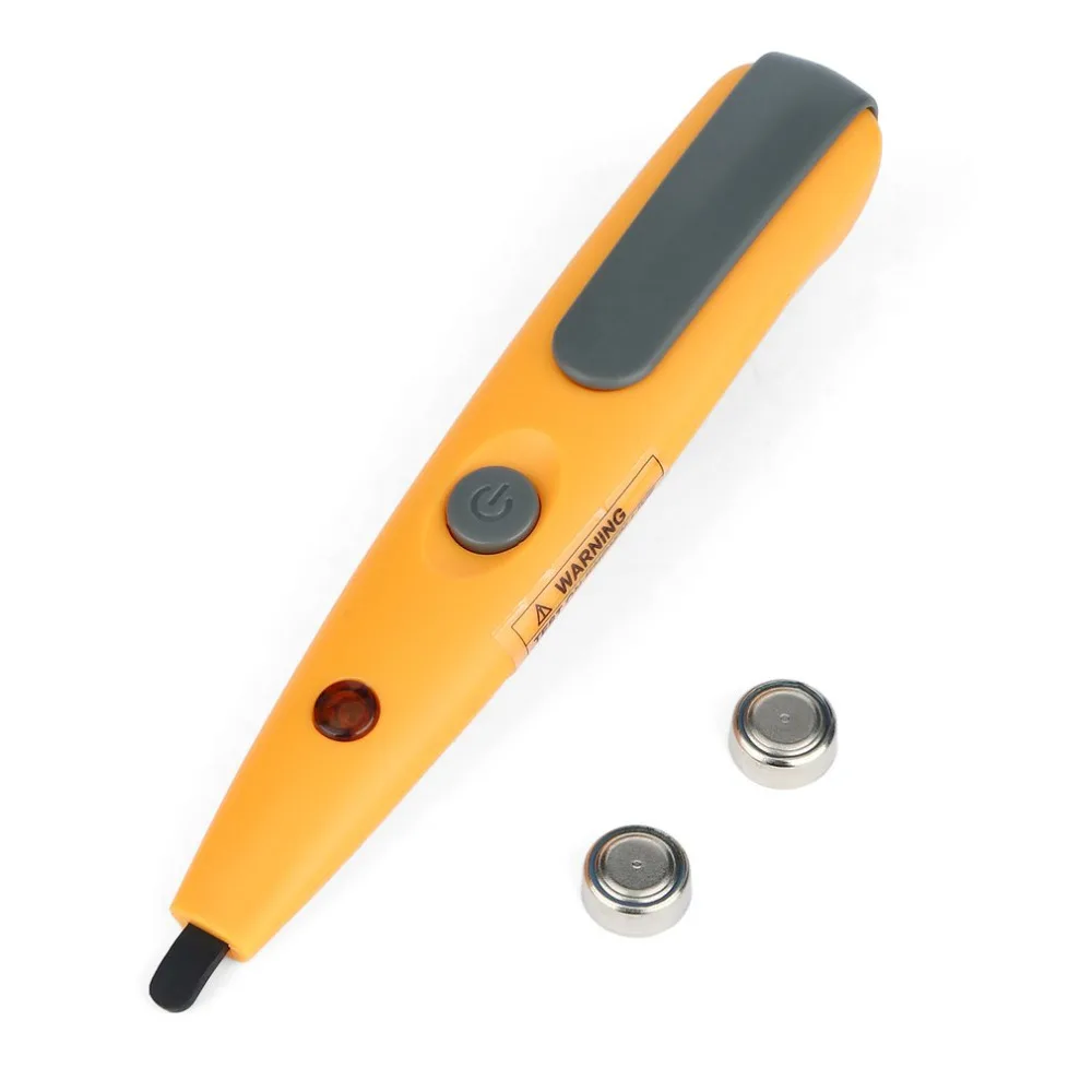 Voltage Detector Pen Meters Tester 50V 600V AC Sound Alert LED Light