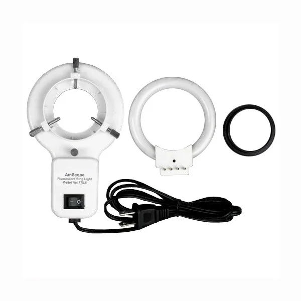 

Saudi Arabia+United Arab Emirates--AmScope 8W Stereo Microscope Fluorescent Ring Light + Adapter
