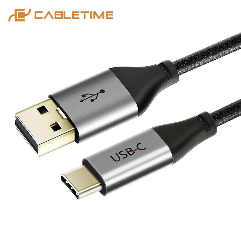 

CABLETIME Premium USB-C Cable to Sync and Fast Charger 3A for Computer Xiaomi mi9 Redmi note 7 and Computer C004