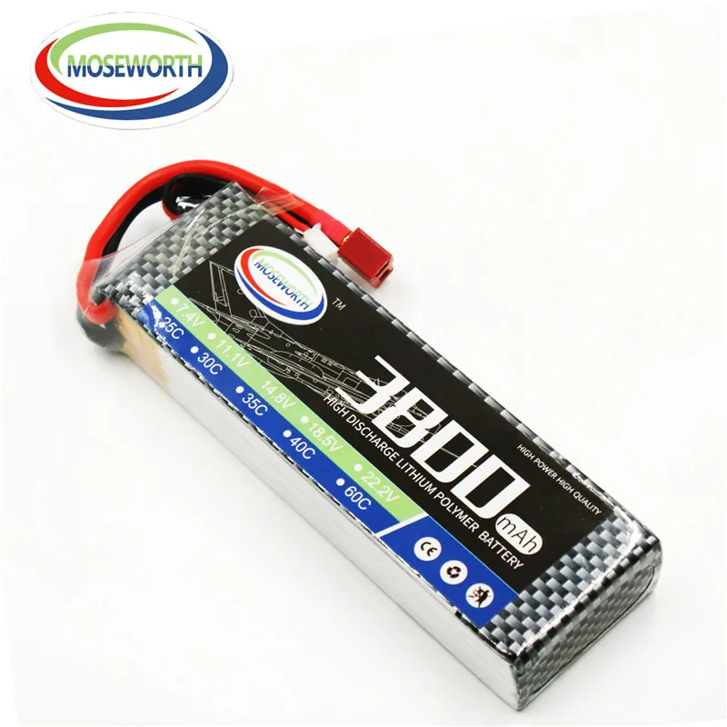 MOSEWORTH 3 S 11 1 V 3800 mAh 40C Max 80C RC Lipo батарея для Дрон Квадрокоптер Вертолет Самолет Лодка