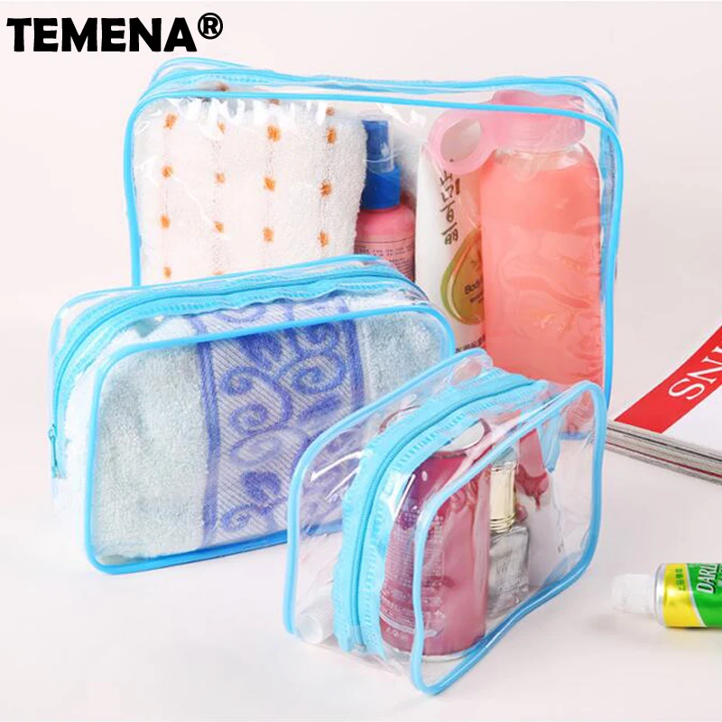 

3pcs/set Sport Swimming Bags For Men Women Makeup Organizer Toiletry Beach Storage Bag Organizador De Maquiagem