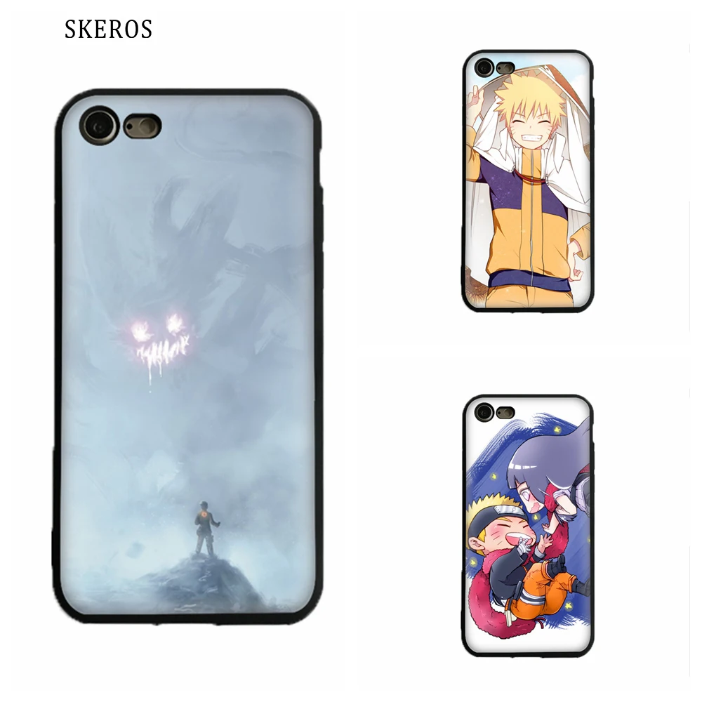 SKEROS uzumaki Наруто Силиконовый ТПУ мягкий чехол для телефона Apple IPhone X 5 5S Se 6 S 7 8 Plus # ua686