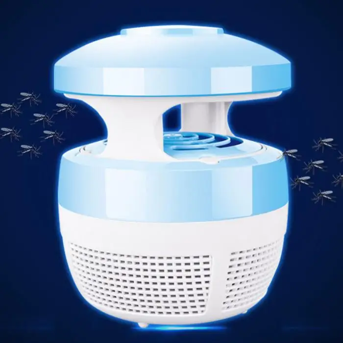 USB зарядка Москитная Убийца свет Smart оптически контролируется безопасности насекомых убийство лампа для Гостиная Спальня Кухня 220 В 5 Вт