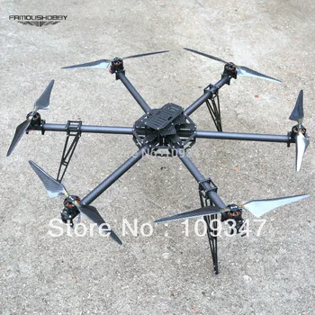 

Famoushobby H003 Free shipping by DHL/Fedex + 6-Axes /Hexacopter frame kit (with no electrical items) by free shipping