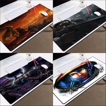 

Congsipad Gaming Game Mousepad Terran Protoss Sc 2 Pattern Table Mats Large Size Mats LockEdge Wear Mousepad Lol Dota2 Csgo Mats