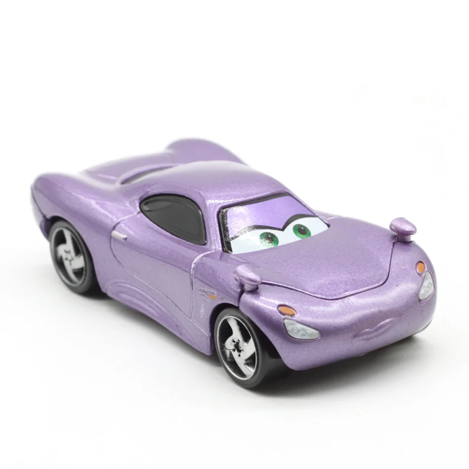 Disney Pixar Cars 2 3 Lightning McQueen нет: 43 ЧИК ХИКС металл литья под давлением игрушечных автомобилей 1:55 Свободные Фирменная Новинка и - Цвет: 7