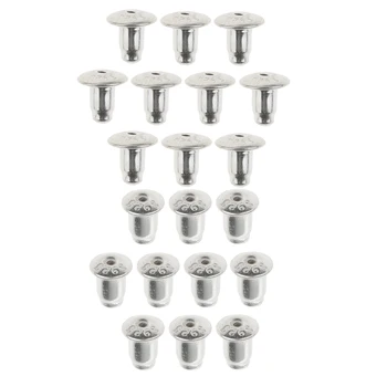 

20 Pieces 925 Sterling Silver Earring Back Earnut Jewelry Making Findings 4mm 6mm
