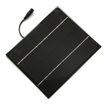 6W 12V Solar Cell High Quality Monocrystalline Solar Panel + DC DIY Solar Battery Charger For 9V Battery 200*170MM Free Shipping