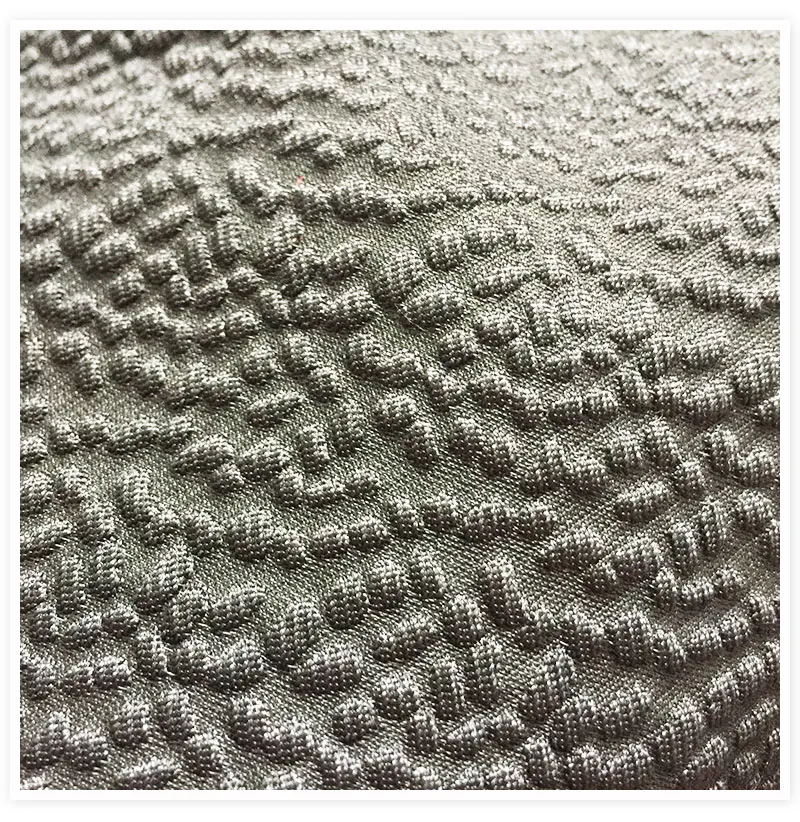 Белый Хаки Синий рельефный пузырь жаккардовая ткань для платья 3D жаккардовая ткань tissu telas tecidos stoffen SP4192