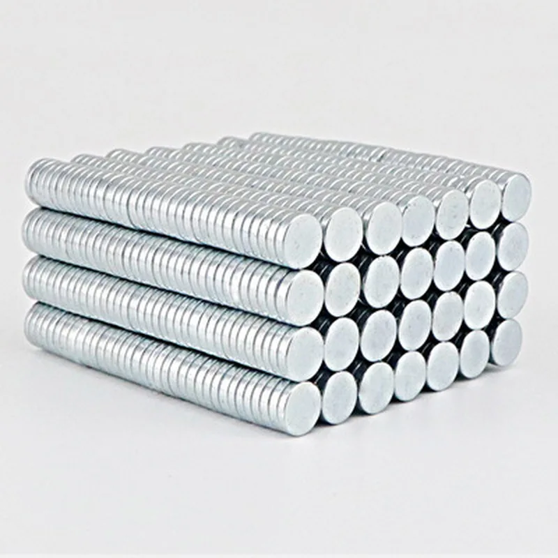 

50Pcs 3mmx2mm Neodymium Magnet Permanent N35 NdFeB Super Strong Powerful Small Round Magnetic Magnets Disc 5mm X1mm