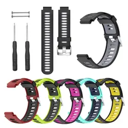 Новый Силиконовый ремешок для GarminForerunner 735XT/220/230/235/630/620 Смарт-часы