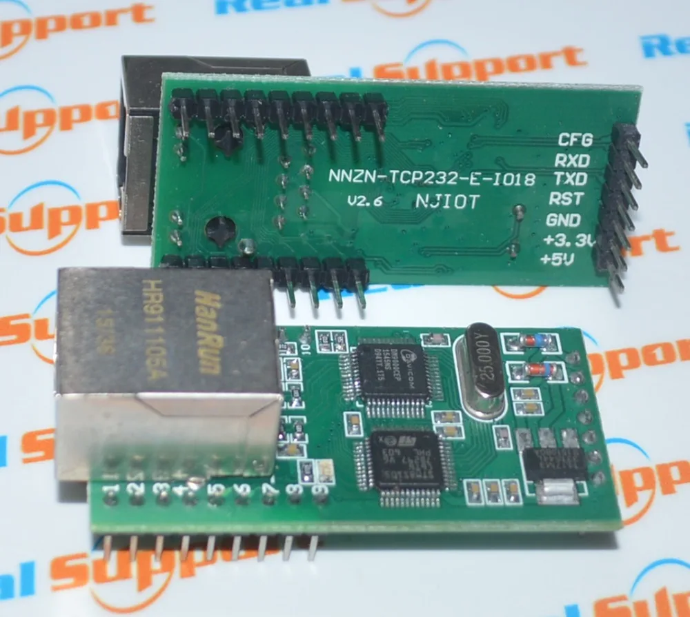 NNZN-TCP232-E TTL последовательный порт Ethernet ip tcp модуль 18 дорожной сети IO сервера |