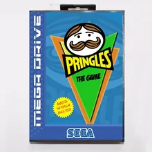  Pringles 16 bit MD Game Card With Retail Box For Sega Megadrive/Genesis 