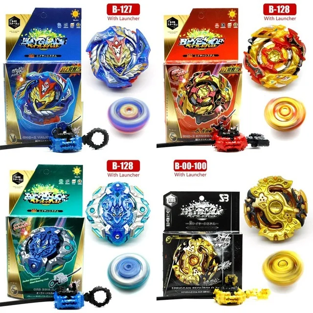 BeyBlade Burst B-128 пусковая установка для слива Fusion burst giroscopio Attack Pack bey blade игрушки для детей beyblade burst evolution