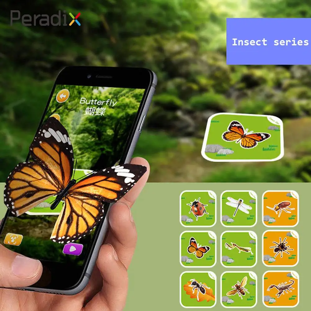 3D Card AR Book Preschool Vocal Charts tablet Voice Sound Board Grasp Kids Intelligence Development Learning Literacy Cards Toys