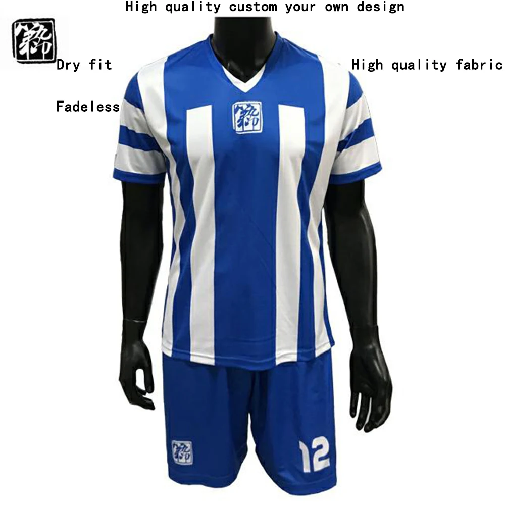 

Men Soccer Jerseys 2018 Football Jerseys Uniform Football Shirt Training Set Football Uniform Dijiuyin-003