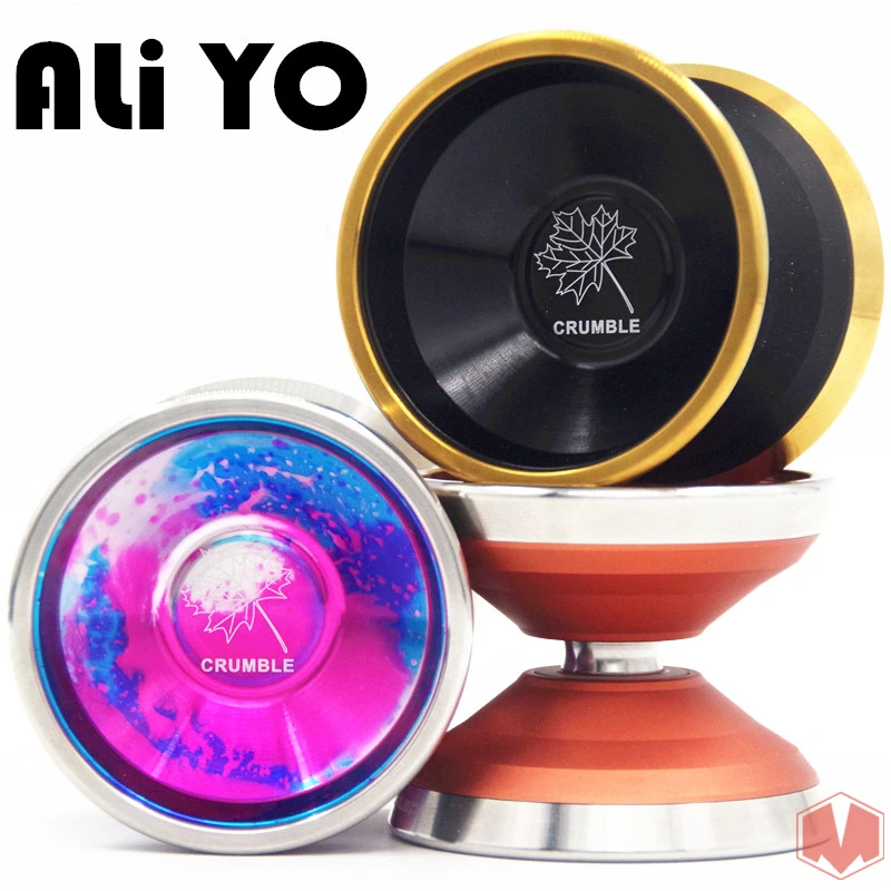 

2018 New Arrived ALIYO CRUMBLE YOYO 7075 stainless steel Metal ring 1A 3A 5A for Professional Yo-Yo player