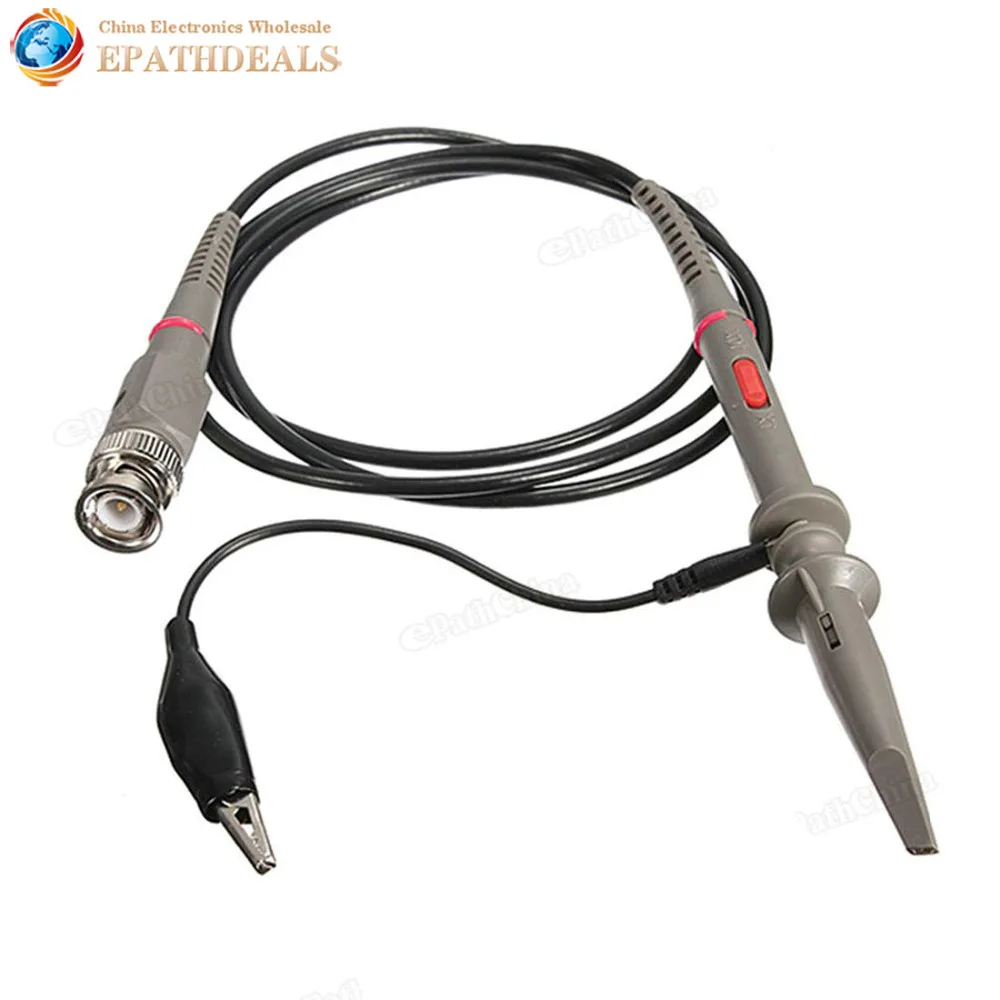P6100 Oscilloscope 100MHz 1X / 10X 600V PKCATI BNC Clip Probes Cablein