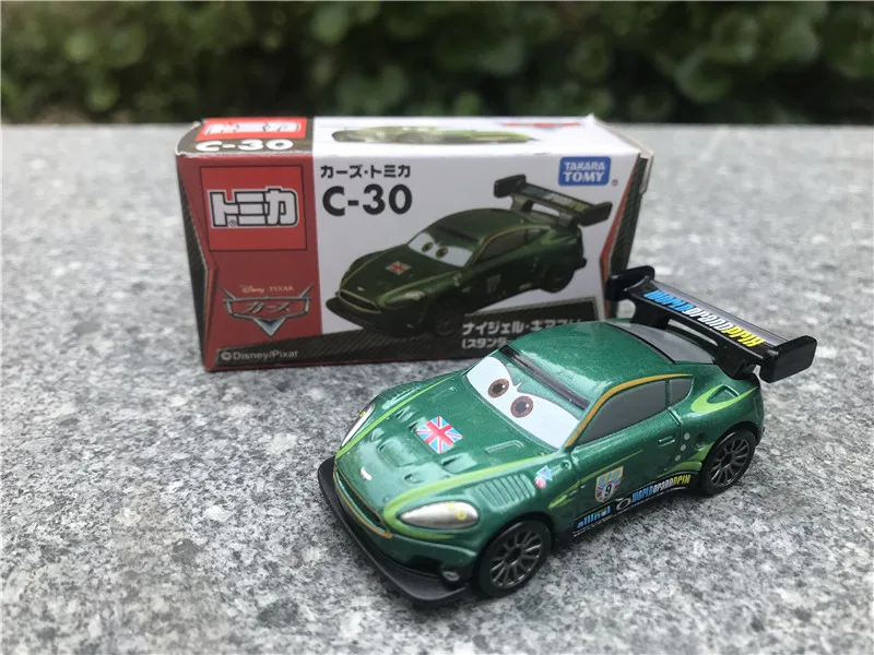 Такара Tomy Tomica disney Pixar тачки Sheriff/King/Flo/Sally/Chick Hicks/Mater/Doc Hudson металлическая литая игрушечная машинка Новинка - Цвет: C30