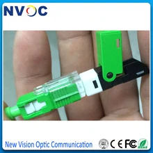 100 шт./лот, лидер продаж 100 шт. оптоволоконный быстрый холодный разъем FTTH SC/APC Одномодовый APC Быстрый разъем