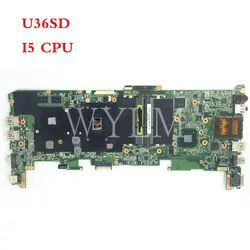 U36SD I5 процессор GT520M материнская плата для ASUS U36S U44SG U36SG материнская плата для ноутбука 60-N4LMB2000-C01 Протестировано хорошо работает