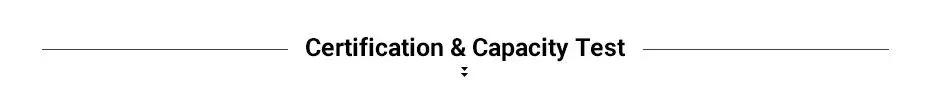 3Certification&Capacity Test