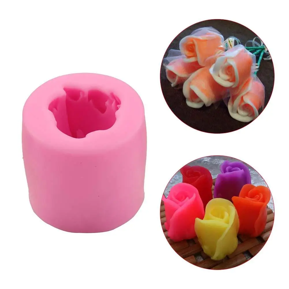 

Cake Decorating Tools 3D Rose Flower Silicone Mold Fondant Gift Decorating Chocolate Cookie Soap Polymer Clay Baking Molds